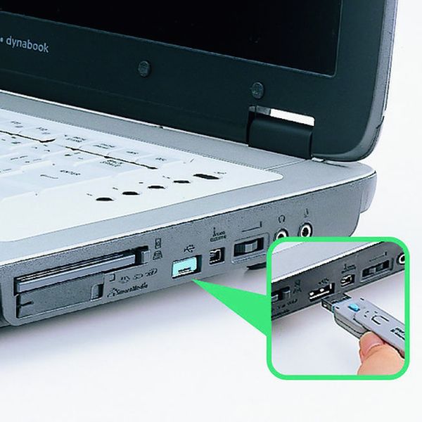 SL46BL 203-3245  USBコネクタ取付けセキュリティ