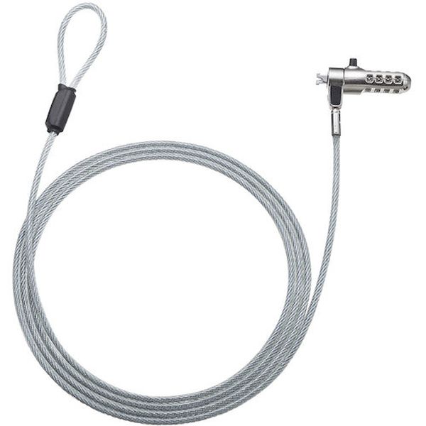 SLE40S 246-2275  nanoスロット対応セキュリティワイヤー・ダイヤル錠