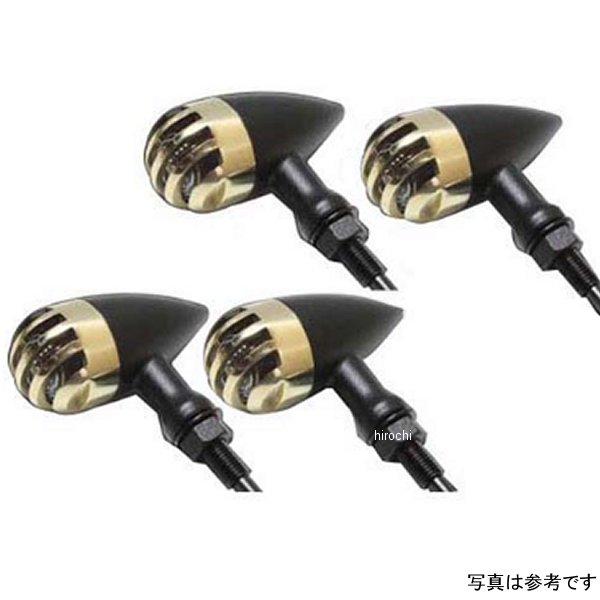 バードゲージウィンカータイプ2 ダークレンズ 真鍮/黒