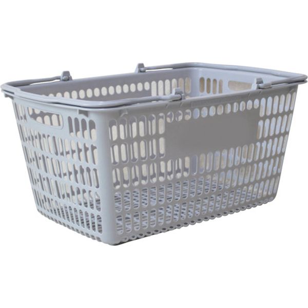SL20LGY 538-1872  買い物かご SL-20 ライトグレー