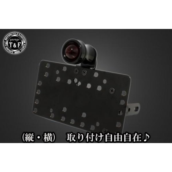 サイドナンバーキット&ルークテールランプ(ブラック)+ステー イントルーダーLC250