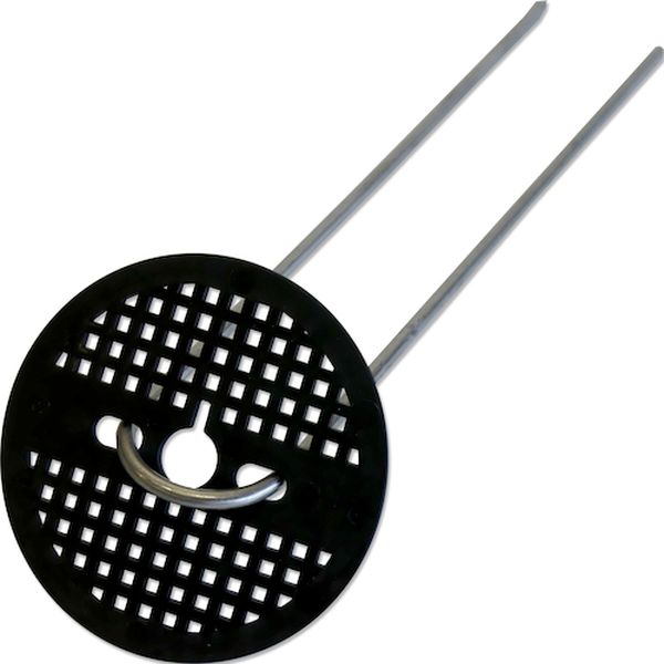 SOK20 608-5622  防草シート用押さえピン 黒 20cm 200本入り