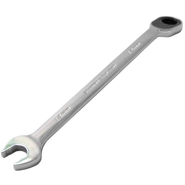 フランクドライブ プラス 15°オフセット コンビネーション スタンダード レンチ 12角 14mm