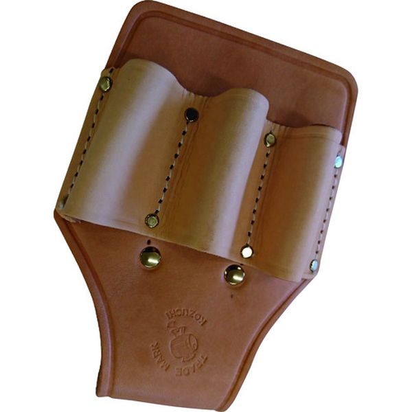 SPD3 148-2973  ヌメ革ペンチ差し 7インチ用3丁入