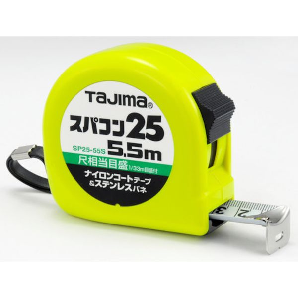 タジマ　スパコン２５　５．５ｍ／尺相当目盛付／ブリスター