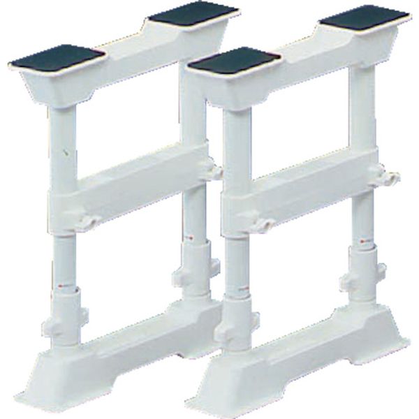 家具転倒防止伸縮棒Ｓ　（高さ３０～４５ｃｍ・Ｈ型）　２本セット