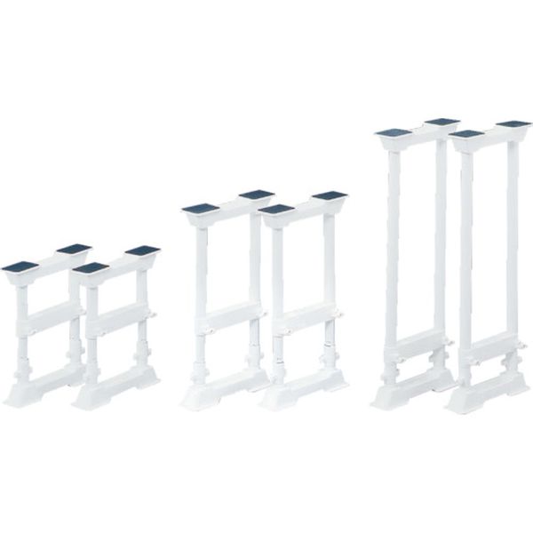 家具転倒防止伸縮棒Ｌ　（高さ７０～１２０ｃｍ・Ｈ型）　２本セット