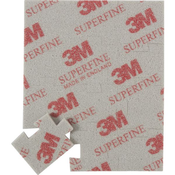 SPONGEJIGSF 431-1833  ジグソーパズル型スポンジ研磨材 極細目 (1枚＝1PK)