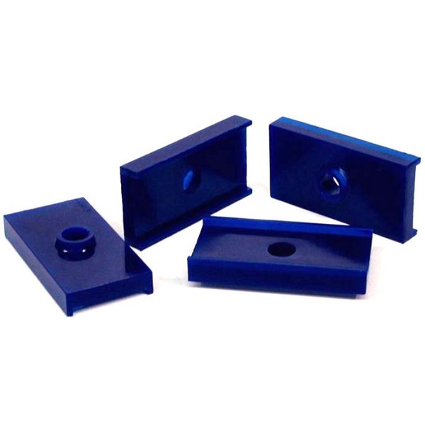 1956 MG MGA Base Rear Spring Insulator Pad Set