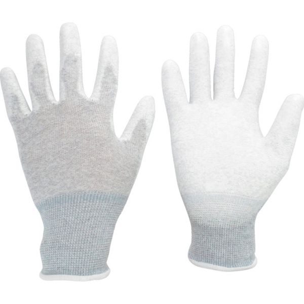 静電気拡散性手袋 (手のひらコート)10双入 L