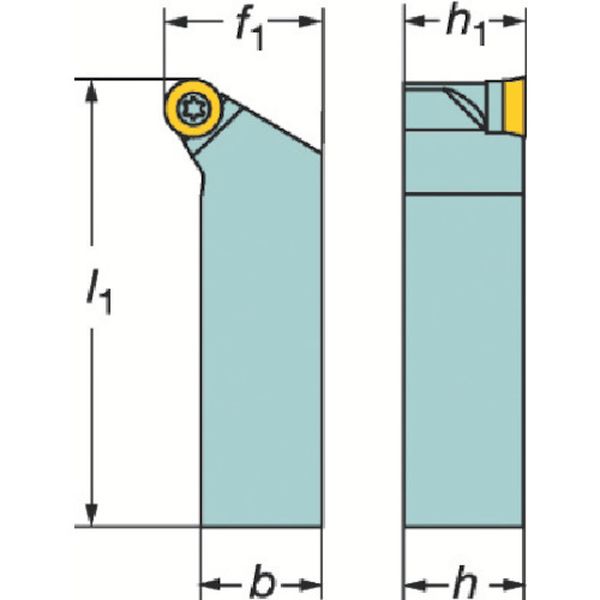 コロターン１０７　ポジチップ用シャンクバイト