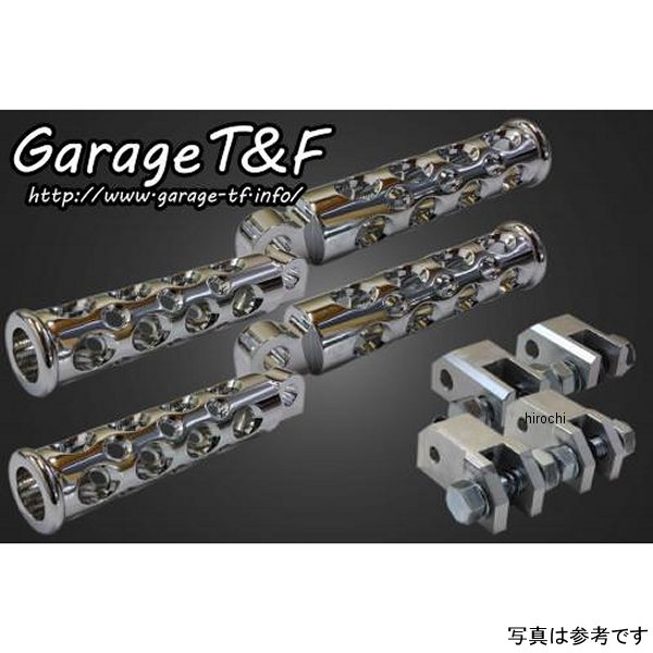 コンバットフットペグ フロント&リアSET シャドウスラッシャー400 メッキ