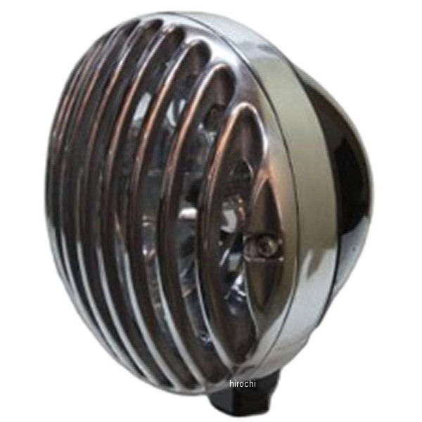 5.75インチバードゲージヘッドライト&ライトステーキット タイプA シャドウスラッシャー400 黒/ポリッシュ