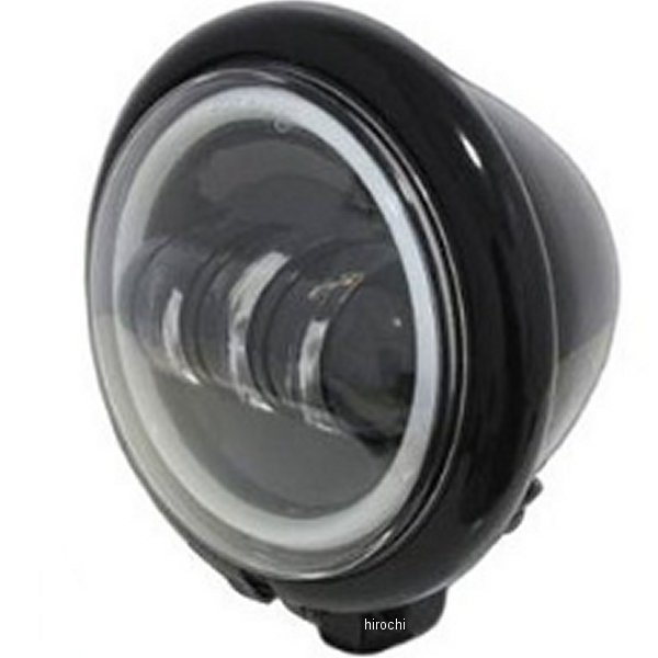 4.5インチベーツライト プロジェクターLED(リング付) &ステーキット タイプA シャドウスラッシャー400 黒