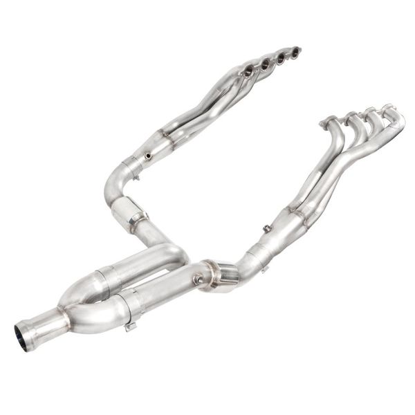 2007-13 Chevy Silverado/GMC Sierra Headers 1-7/8in Primaries High-Flow Cats Y-Pipe