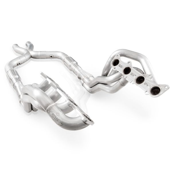 2011-14 Mustang GT Headers 1-7/8in Primaries High-Flow Cats 3in X-Pipe
