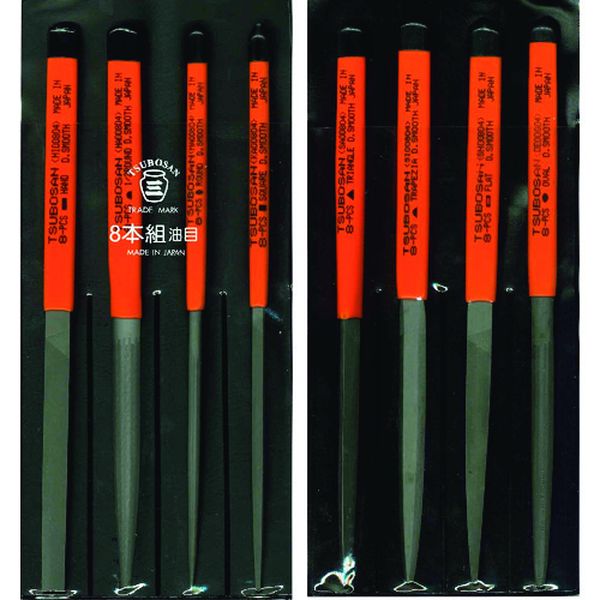 ST00804 852-8780  組ヤスリセット8本組 油目