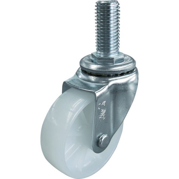 ねじ込みキャスターＳ付自在車　１００径ナイロン車輪