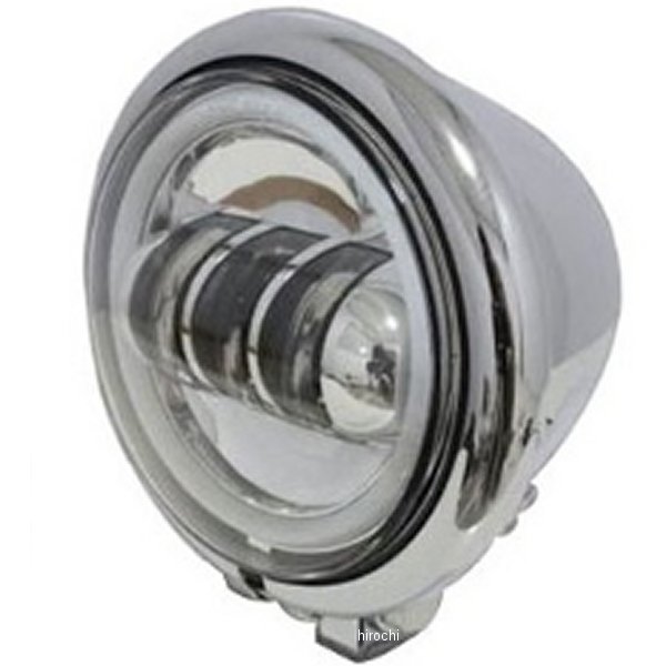 4.5インチベーツライトプロジェクターLED(リング付き) &ライトステーキット タイプA スティード400 メッキ