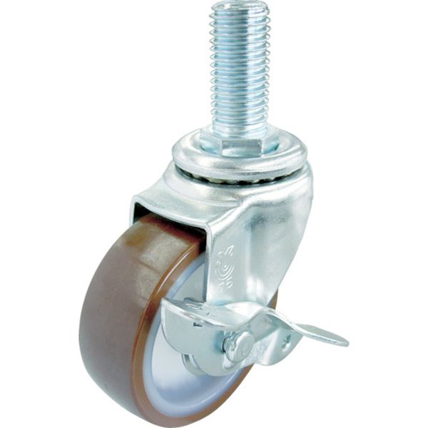 ねじ込みキャスターＳ付　自在車５０径ウレタン車輪
