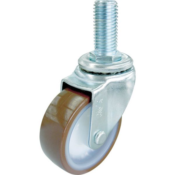 ねじ込みキャスター　自在車５０径ウレタン車輪