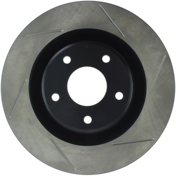 Power Slot 05-07 Cadillac XLR / 06-09 Chevy Corvette Front Left Slotted Rotors