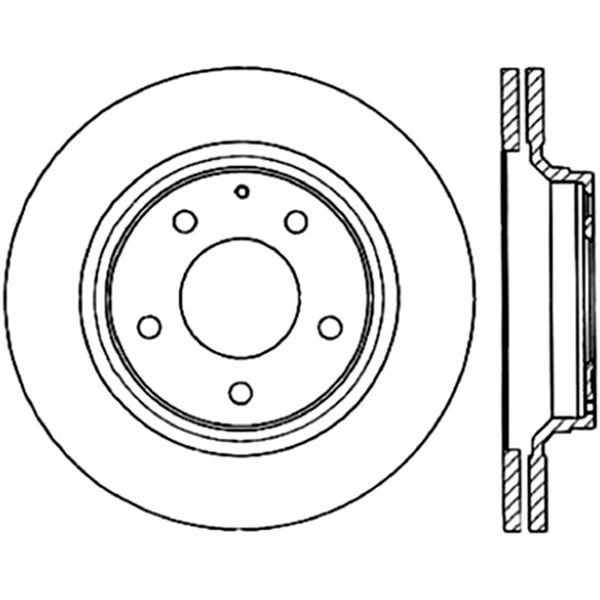 Slotted & Drilled Sport Brake Rotor