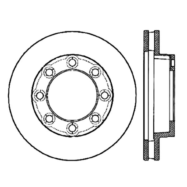 Slotted & Drilled Sport Brake Rotor