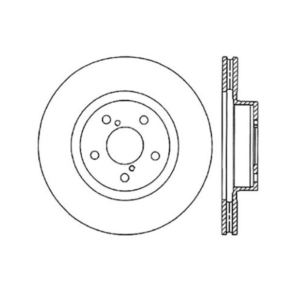 Drilled Sport Brake Rotor