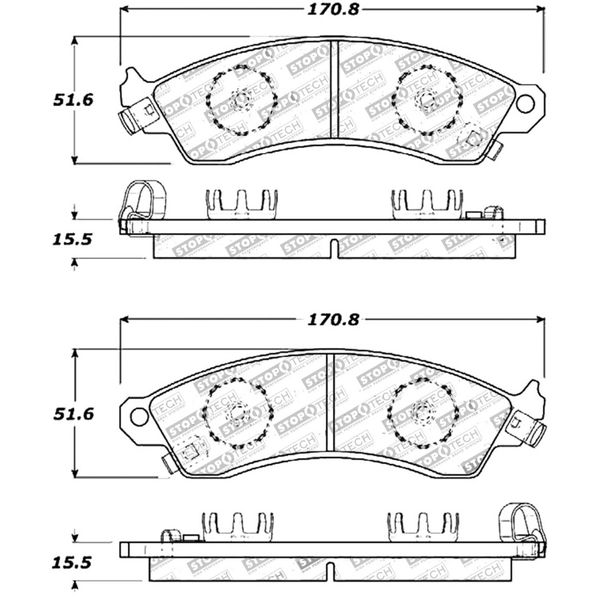 Street Touring Brake Pads