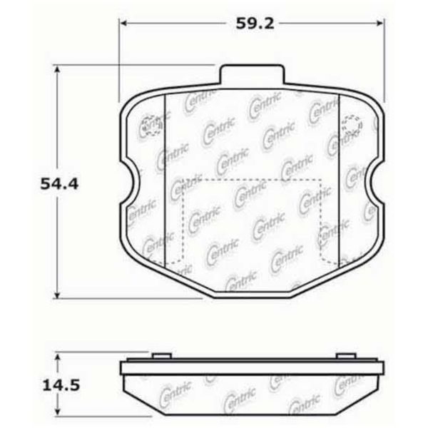 Street Touring 06-09 Chevrolet Corvette Z06 Front Brake Pads