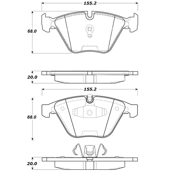 Street Touring Brake Pads