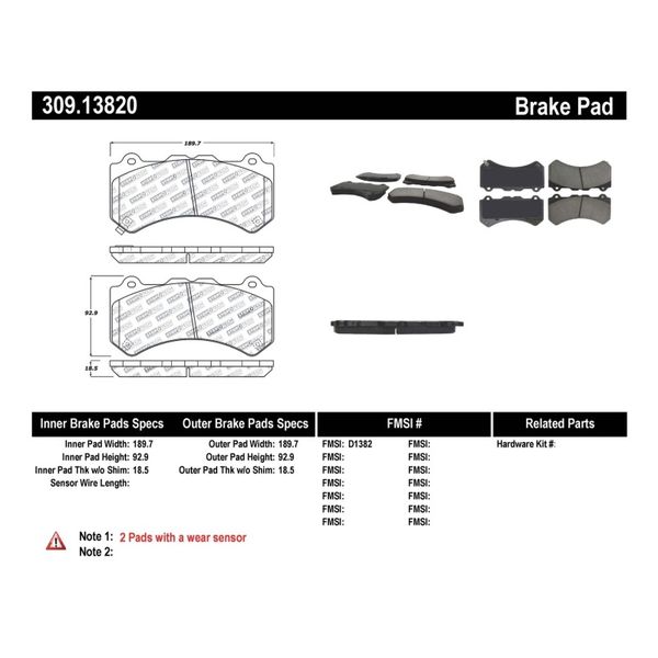 Performance Brake Pads