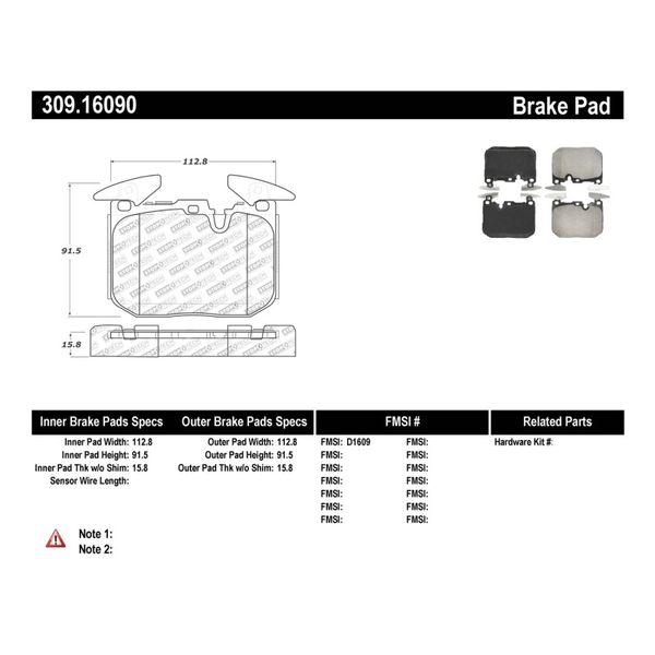 Performance Brake Pads