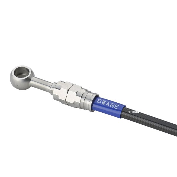 スウェッジラインプロ Rホースキット 18年-22年 CB400SF Revo ステンレスシルバー ブラックホース