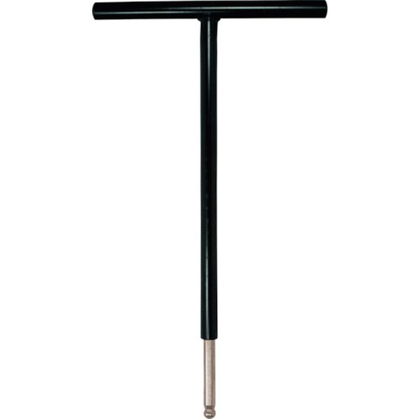 STT6 811-6391  T型 六角棒スパナ テーパーヘッド 鉄ハンドル 6mm 単品