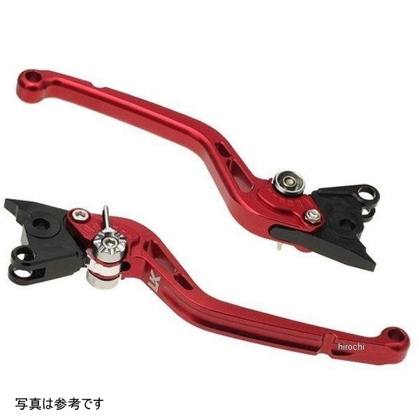 スタンダードタイプ アルミ削り出しビレットレバーセット GSX-S1000GT、GSX-S1000GX マットレッド