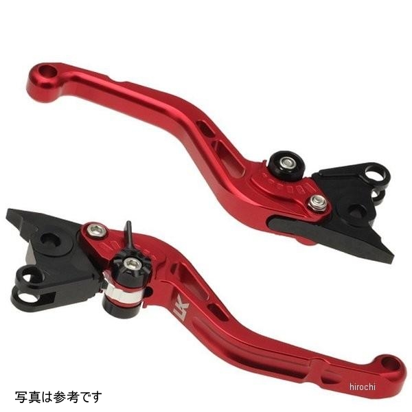 スタンダードタイプ アルミビレットショートレバーセット GSX-S1000GT、GSX-S1000GX レッド