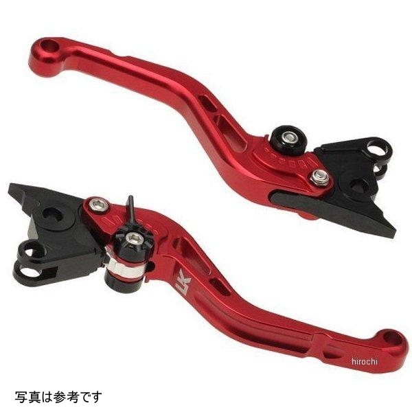 スタンダードタイプ アルミビレットショートレバーセット GSX-S1000GT、GSX-S1000GX マットレッド