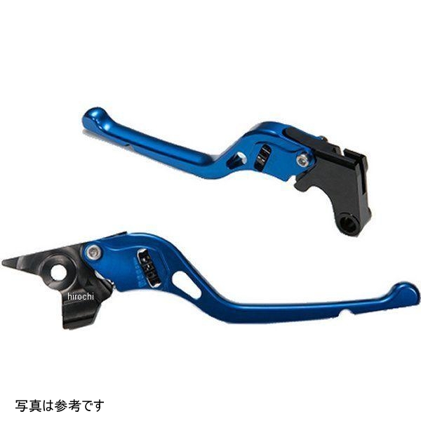 ホイールタイプ アルミ削り出しビレットレバーセット GSX-S1000GT、GSX-S1000GX ブルー