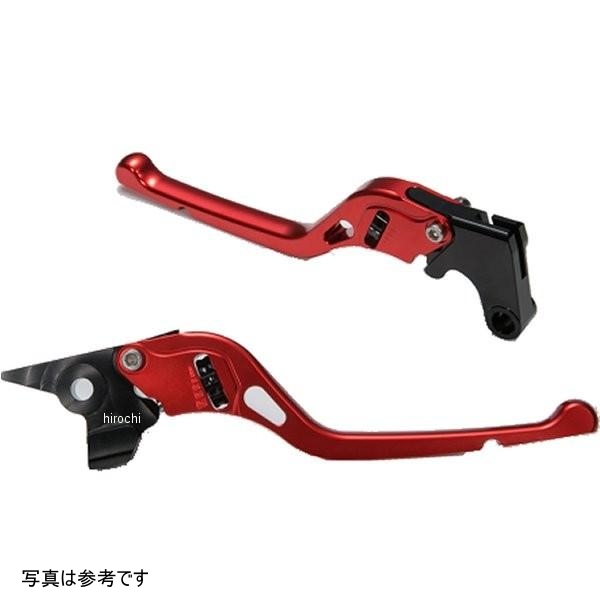ホイールタイプ アルミ削り出しビレットレバーセット GSX-S1000GT、GSX-S1000GX レッド