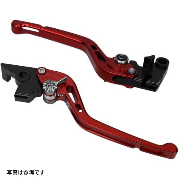 GPタイプ アルミ削り出しビレットレバーセット GSX-S1000GT、GSX-S1000GX レッド