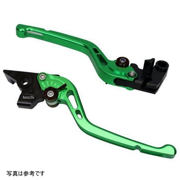 GPタイプ アルミ削り出しビレットレバーセット GSX-S1000GT、GSX-S1000GX グリーン