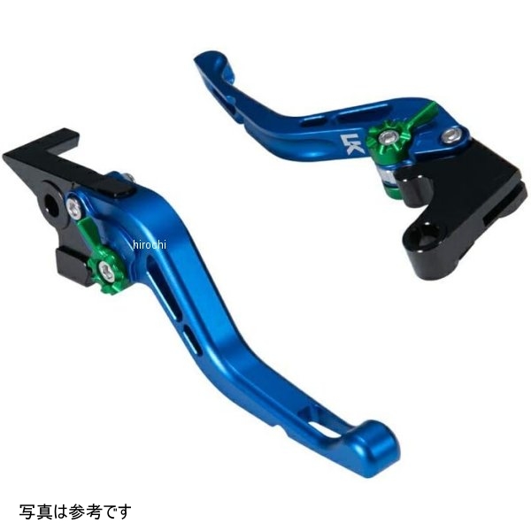 GPタイプ アルミ削り出しビレットショートレバーセット GSX-S1000GT、GSX-S1000GX ブルー