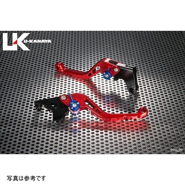 GPタイプ アルミ削り出しビレットショートレバーセット GSX-S1000GT、GSX-S1000GX レッド