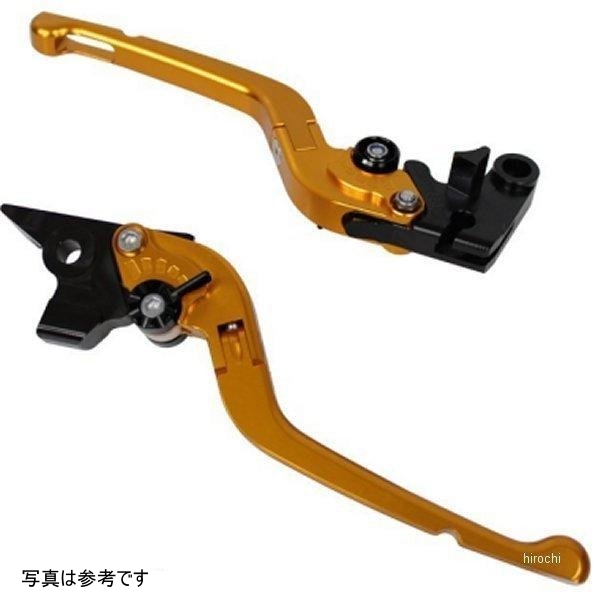 Rタイプ可倒式 アルミ削り出しビレットレバーセット GSX-S1000GT、GSX-S1000GX ゴールド