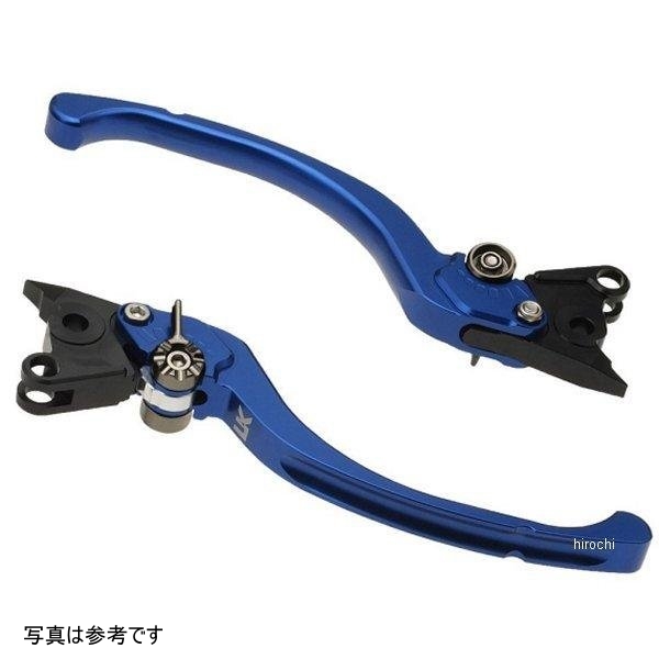 ツーリングタイプ アルミ削り出しビレットレバーセット GSX-S1000GT、GSX-S1000GX ブルー