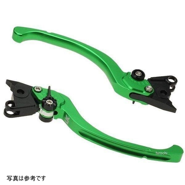 ツーリングタイプ アルミ削り出しビレットレバーセット GSX-S1000GT、GSX-S1000GX マットグリーン