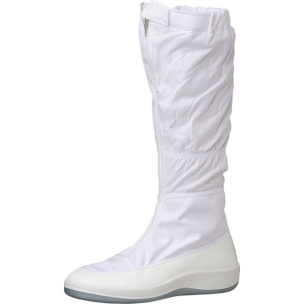 クリーン静電靴　フード　ファスナー式　ＳＵ５６１　２５．０ＣＭ