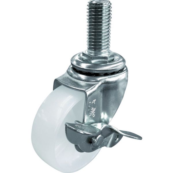 ねじ込み式キャスター　ステンレス製自在車　１００径　ナイロン車輪